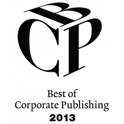 Best of Corporate Publishing 2013 - "Sonderpreis Druck & Innovation" - Silber