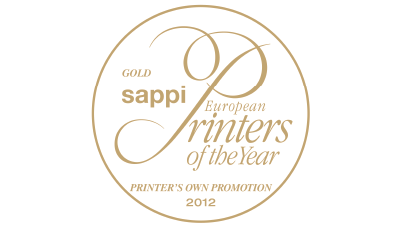Gold Sappi European Printers of the Year 2012