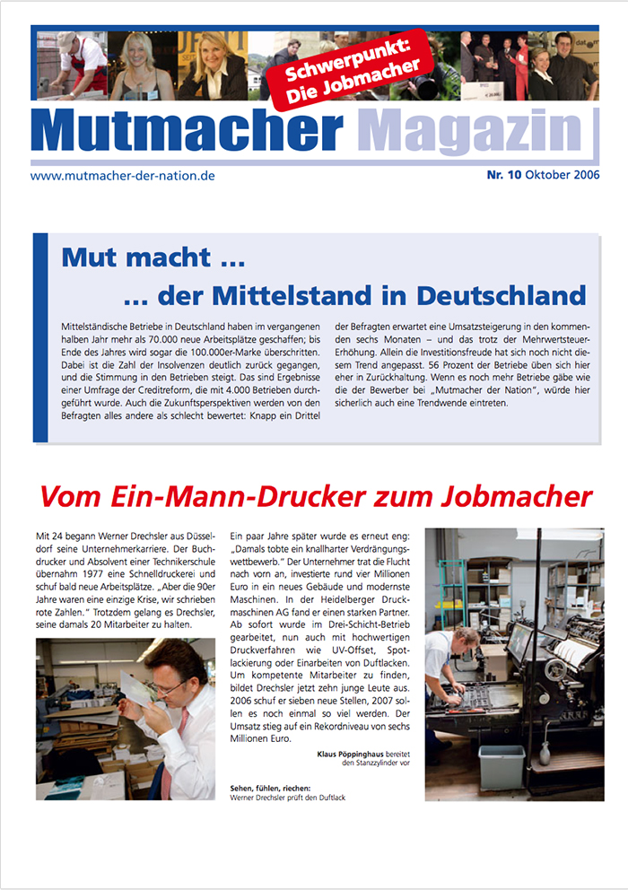 2006 OKT Mutmacher Magazin