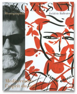 Exklusives limitiertes Szczesny Monographie-Set – bestehend aus der Monographie „Mediterranée l‛esprit du sud“ und einem Original-Aquarell
